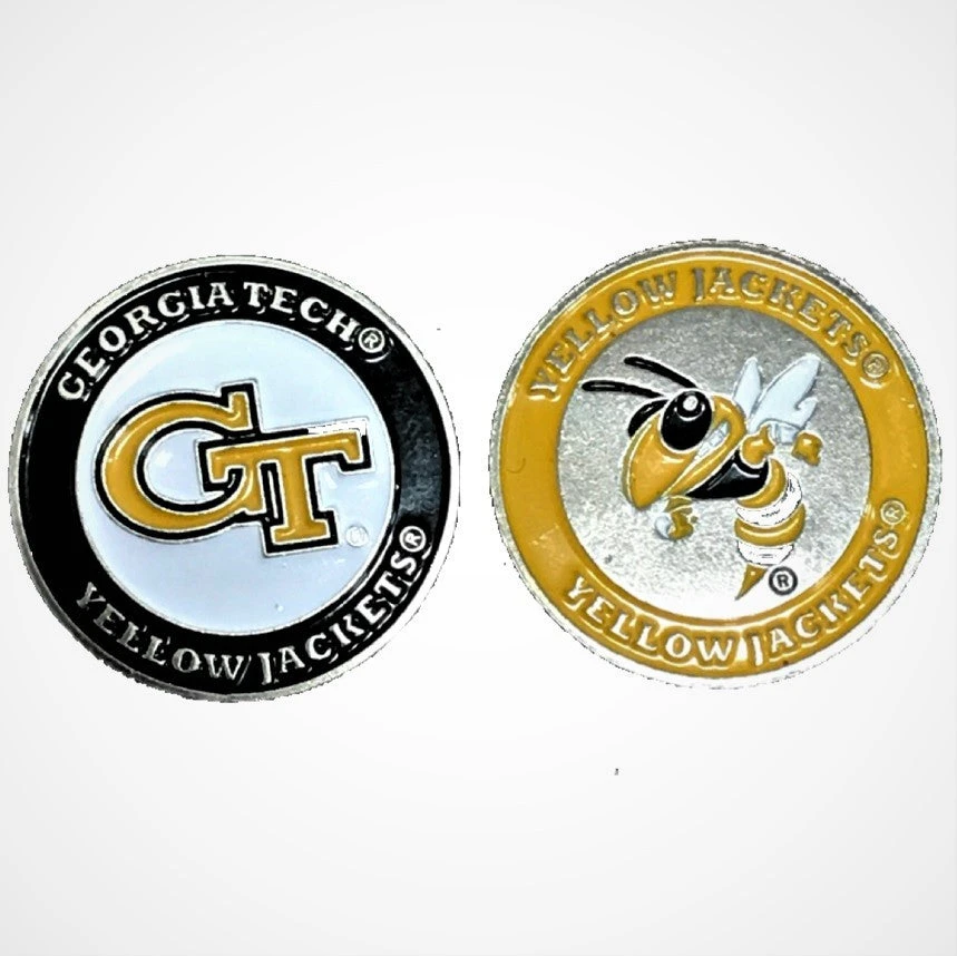 NCAA Double Sided Collegiate Golf Ball Marker Coins 17 NCAA Double Sided Collegiate Golf Ball Marker Coins - Image 17