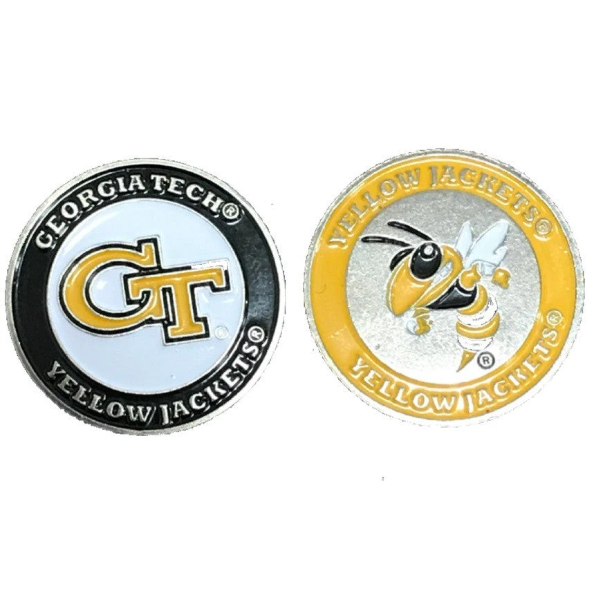 NCAA Double Sided Collegiate Golf Ball Marker Coins 18 NCAA Double Sided Collegiate Golf Ball Marker Coins - Image 18