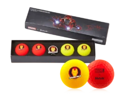 Volvik Marvel Limited Edition Marvel Golf Ball Gift Packs -Cheap Golf Shop Gift Pack 2.0 Iron Man
