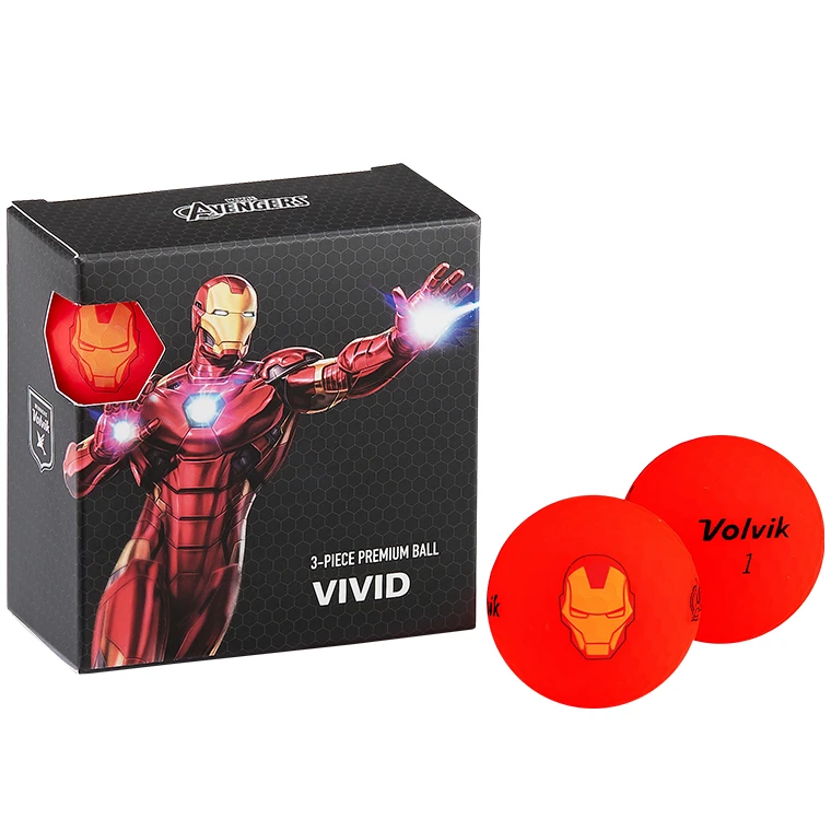 Volvik Marvel Character Golf Ball 4 Pack 8 Volvik Marvel Character Golf Ball 4 Pack - Image 8
