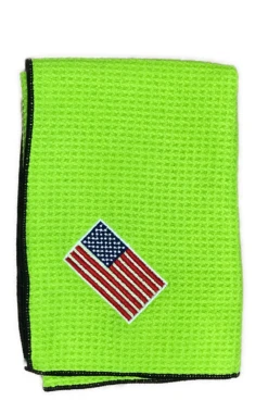 Joseph Elliott USA Embroidered Flag 18" X 18" Micro Fiber Towels 20 Joseph Elliott USA Embroidered Flag 18" X 18" Micro Fiber Towels -Cheap Golf Shop JE1