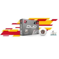 Wilson Staff Duo Soft NFL Team Licensed Golf Balls -Cheap Golf Shop Kansas City Chiefs Super Bowl LIV Champs