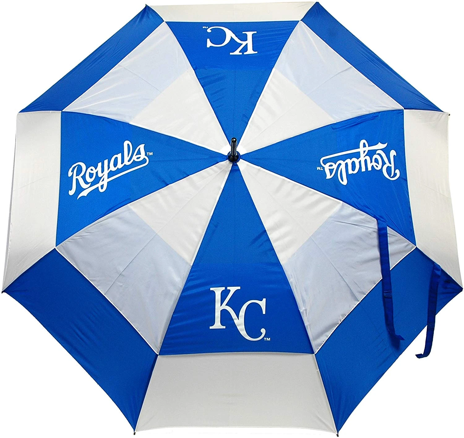 Kansas City Royals Team Golf MLB 62" Golf Umbrella Auto Open Button 1 Kansas City Royals Team Golf MLB 62" Golf Umbrella Auto Open Button