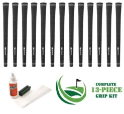 Karma Velour Golf Swing Grips -Cheap Golf Shop Karma Velour Black Kit