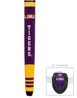 Team Golf NCAA Collegiate Putter Grips With Magnetic Ball Marker -Cheap Golf Shop LSU Tigers PutterGrip 44401 125
