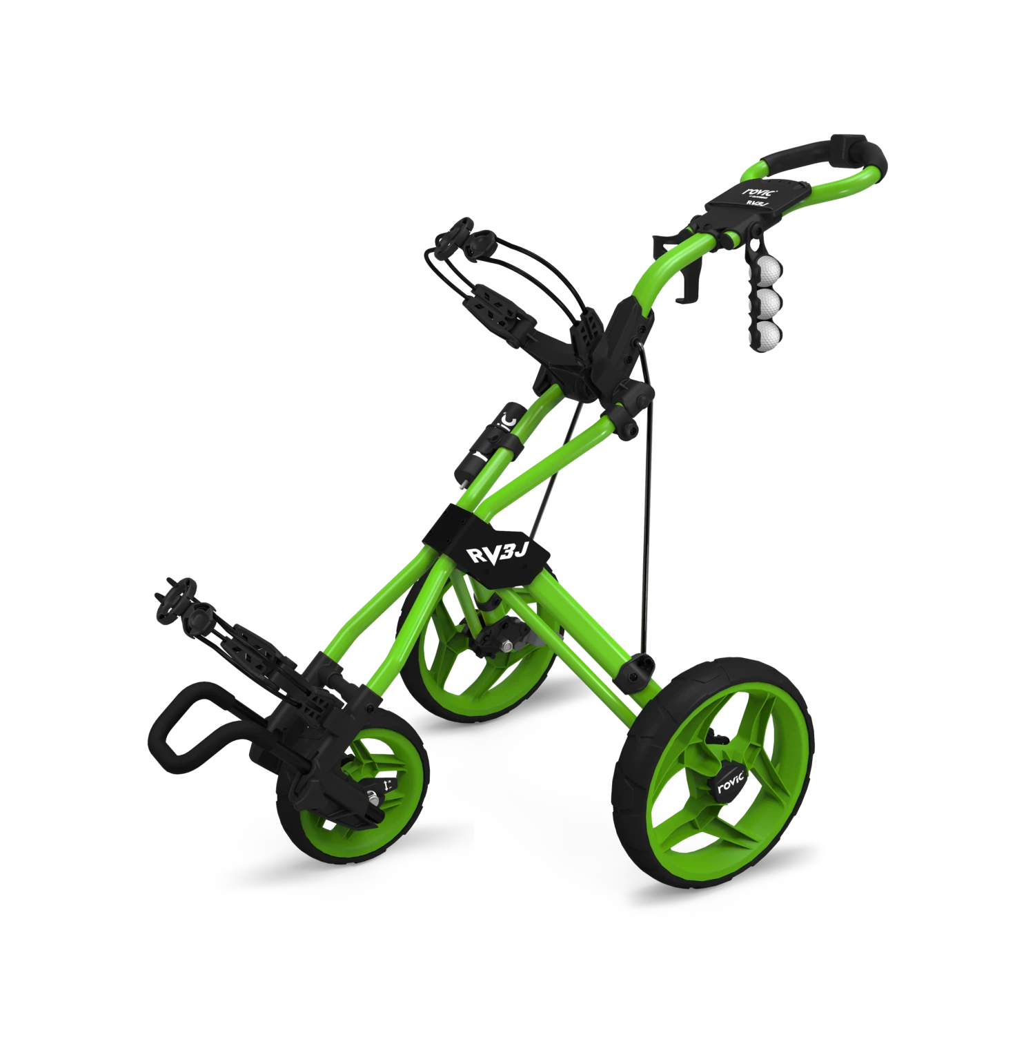 Clicgear Golf 3-Wheel Rovic Junior Push Cart Model RV3J 8 Clicgear Golf 3-Wheel Rovic Junior Push Cart Model RV3J - Image 8