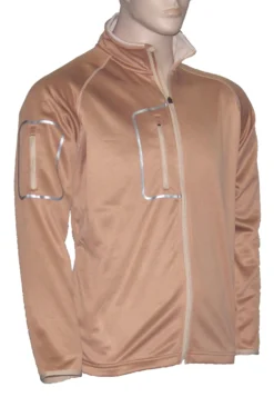 The Weather Company TWC Men's Poly-Flex Full Zip Jacket -Cheap Golf Shop Men s PolyFlex Jacket Iced Coffee Cream scaled