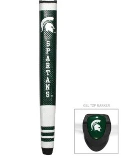 Team Golf NCAA Collegiate Putter Grips With Magnetic Ball Marker -Cheap Golf Shop MichiganState Spartans PutterGrip 44401 131
