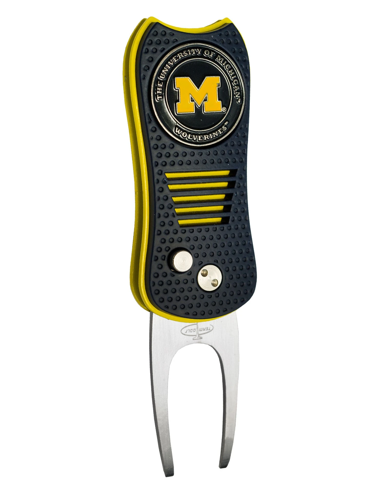 Team Golf Retractable Switchblade Switchfix Divot Tool Ball Marker - NCAA 11 Team Golf Retractable Switchblade Switchfix Divot Tool Ball Marker - NCAA - Image 11