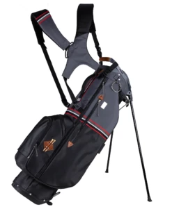 Sun Mountain 2023 Sonnenalp Mid-Stripe Dual Strap Stand Bag -Cheap Golf Shop N230129 black gunmetal red