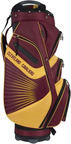 NBA The Bucket II Team Effort Cart Bag -Cheap Golf Shop NBA Cart Bag Cavaliers 2