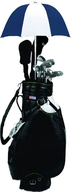 Rain Caddy Golf Bag Umbrella -Cheap Golf Shop NavyWhite0
