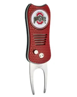Team Golf Retractable Switchblade Switchfix Divot Tool Ball Marker - NCAA 33 Team Golf Retractable Switchblade Switchfix Divot Tool Ball Marker - NCAA -Cheap Golf Shop OhioState Buckeyes Switchfix 44448 142