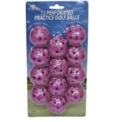 OnCourse Golf Perforated Practice Golf Balls -Cheap Golf Shop OnCourse Perferated Golf Balls 13071