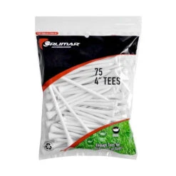 Orlimar 4" Golf Tees 5 Orlimar 4" Golf Tees -Cheap Golf Shop OrlimarTees 4 75 White