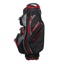 Orlimar Golf CRX Cart Bag With Removable Cooler -Cheap Golf Shop Orlimar CRX Cooler Bag Black Red 2