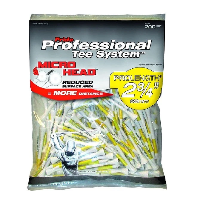 Pride Professional Tee System Micro Head Wood Golf Tees 2 Pride Professional Tee System Micro Head Wood Golf Tees - Image 2