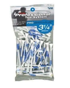 Pride Professional Tee System ProLength Golf Tees -Cheap Golf Shop PTS ProLength Blue 75
