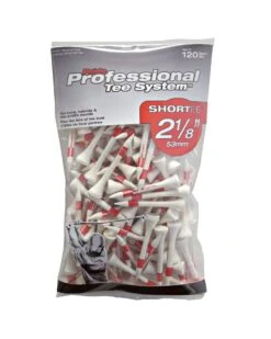 Pride Professional Tee System ProLength Golf Tees -Cheap Golf Shop PTS ProLength Red 120