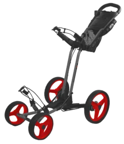 Sun Mountain Pathfinder PX4 Golf Push Carts -Cheap Golf Shop Pathfinder4MagneticGray Red