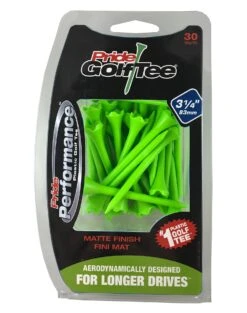 Pride Performance Matte Finish Golf Tees -Cheap Golf Shop Pride Performance Matte 314 Green 30ct 88002