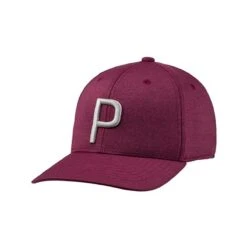 Puma P 110 Snapback Golf Hat -Cheap Golf Shop PumaP110 Pomegranate