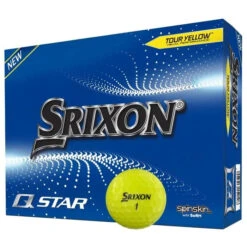 Srixon Q-Star Golf Balls -Cheap Golf Shop Q StarYellow0