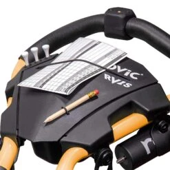 Clicgear Golf 3-Wheel Rovic Swivel Push Cart Model RV1s -Cheap Golf Shop RV1S Peach 2