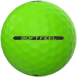 Srixon Soft Feel Brite Matte Color Golf Balls -Cheap Golf Shop SOFTFEEL13BRITEGREEN SIDEMARK