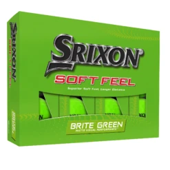 Srixon Soft Feel Brite Matte Color Golf Balls -Cheap Golf Shop SOFTFEELBriteGreen13 Package FLIP