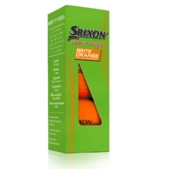 Srixon Soft Feel Brite Matte Color Golf Balls -Cheap Golf Shop SOFTFEELBriteOrange13 Sleeve FLIP reflection