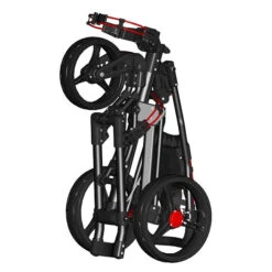 Spin It Golf Easy Drive 3-Wheel Push Cart -Cheap Golf Shop SpinitEasyFold Folded