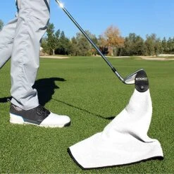Monument Golf Stick It Magnetic Towels -Cheap Golf Shop Stick It Towel White c