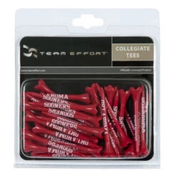 WinCraft Team Effort Collegiate Golf Tees 40 Pack -Cheap Golf Shop Tees Oklahoma