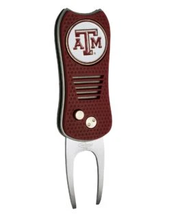 Team Golf Retractable Switchblade Switchfix Divot Tool Ball Marker - NCAA 37 Team Golf Retractable Switchblade Switchfix Divot Tool Ball Marker - NCAA -Cheap Golf Shop TexasAM Aggies Switchfix 44448 152