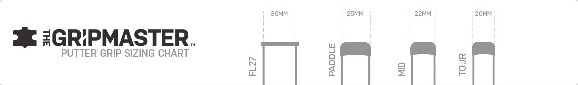 The Grip Master "The Master" Cowhide Leather Putter Grips 6 The Grip Master "The Master" Cowhide Leather Putter Grips - Image 6