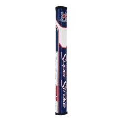 SuperStroke Traxion Flatso Putter Grips -Cheap Golf Shop TraxionFlatsoRedWhiteBlue