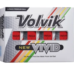 Volvik Vivid Matte Finish Golf Balls - Dozen -Cheap Golf Shop Vivid R