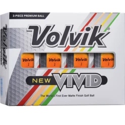 Volvik Vivid Matte Finish Golf Balls - Dozen -Cheap Golf Shop Vivid SO