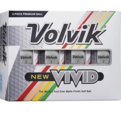 Volvik Vivid Matte Finish Golf Balls - Dozen -Cheap Golf Shop Vivid W
