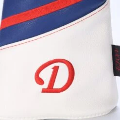 Volf Golf Red White Blue Leather Spider Headcovers -Cheap Golf Shop VolfGolfHeadcovers SpiderDriver1