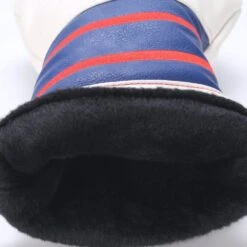 Volf Golf Red White Blue Leather Spider Headcovers -Cheap Golf Shop VolfGolfHeadcovers SpiderWoodsSets4