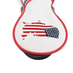 Volf Golf Red White Blue Leather USA Headcovers -Cheap Golf Shop VolfGolfHeadcovers USADriver3