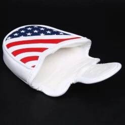 Volf Golf Red White Blue Synthetic Leather USA Mallet Putter Cover -Cheap Golf Shop VolfGolfHeadcovers USAMalletPutter5