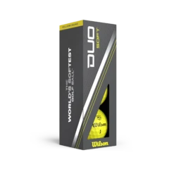 Wilson Staff Duo Soft 2.5 Golf Balls -Cheap Golf Shop WG2006102 6 Duo Soft Yellow Ball 3Ball Sleeve