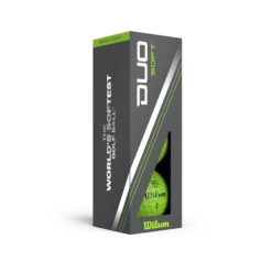 Wilson Staff Duo Soft 2.5 Golf Balls -Cheap Golf Shop WG2006103 6 Duo Soft Green Ball 3Ball Sleeve