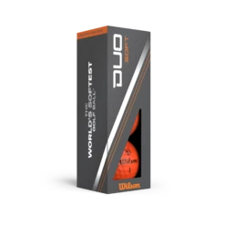 Wilson Staff Duo Soft 2.5 Golf Balls -Cheap Golf Shop WG2006104 6 Duo Soft Orange Ball 3Ball Sleeve