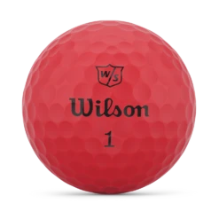 Wilson Staff Duo Soft 2.5 Golf Balls -Cheap Golf Shop WG2006126 3 Duo Soft BallStamp Red