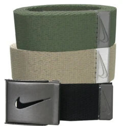 Nike 3-in-1 Web Belt Packs 18 Nike 3-in-1 Web Belt Packs -Cheap Golf Shop WebBelt BlackCargoKhaki