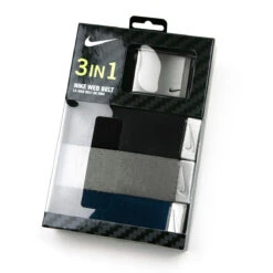 Nike 3-in-1 Web Belt Packs 20 Nike 3-in-1 Web Belt Packs -Cheap Golf Shop WebBelt BlackGrayNavy1